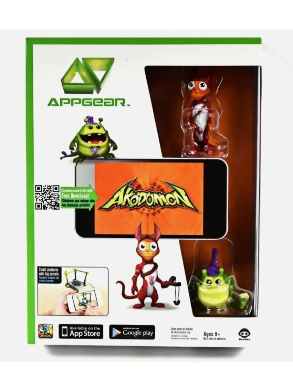 Mobile Game AKODOMON Set of 3 Appgear iPad iPhone Android Tiki & Snubbs New